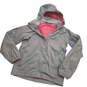 Girl's North Face Hooded Dry Vent Jacket sz M (10/12)